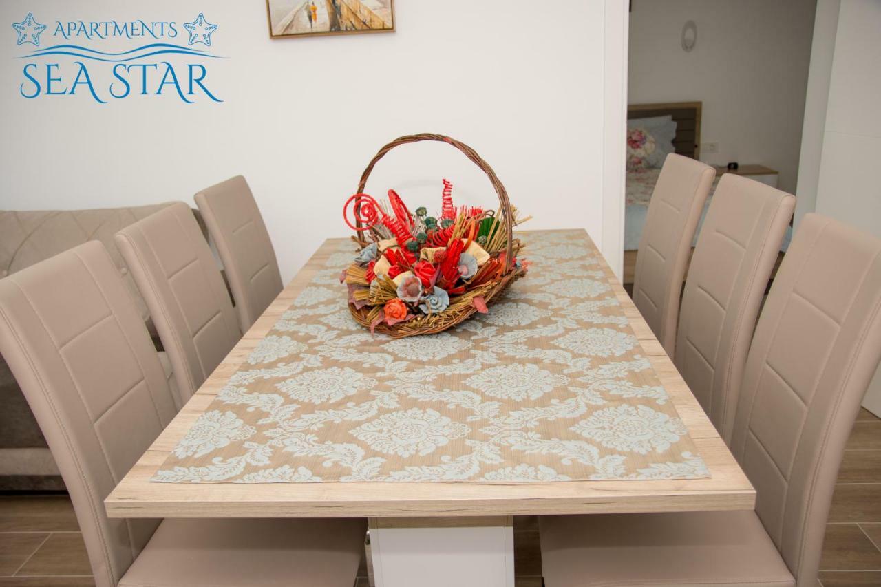 Sea Star Apartment Dobra Voda Esterno foto