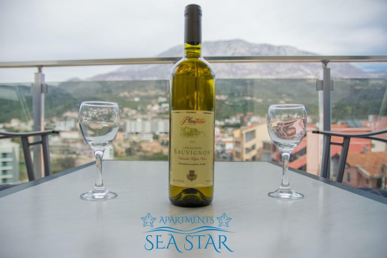 Sea Star Apartment Dobra Voda Esterno foto