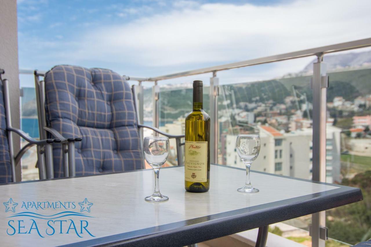 Sea Star Apartment Dobra Voda Esterno foto