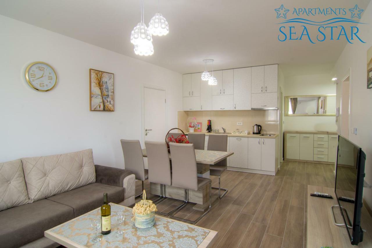 Sea Star Apartment Dobra Voda Esterno foto