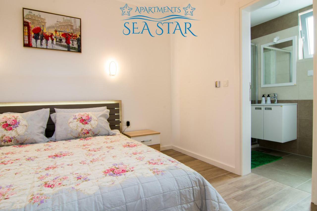 Sea Star Apartment Dobra Voda Esterno foto
